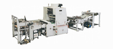 FULLY AUTOMATIC WATER-BASED BOPP FILM LAMINATING MACHINE MODEL : YLL-3AWN-1200/1450